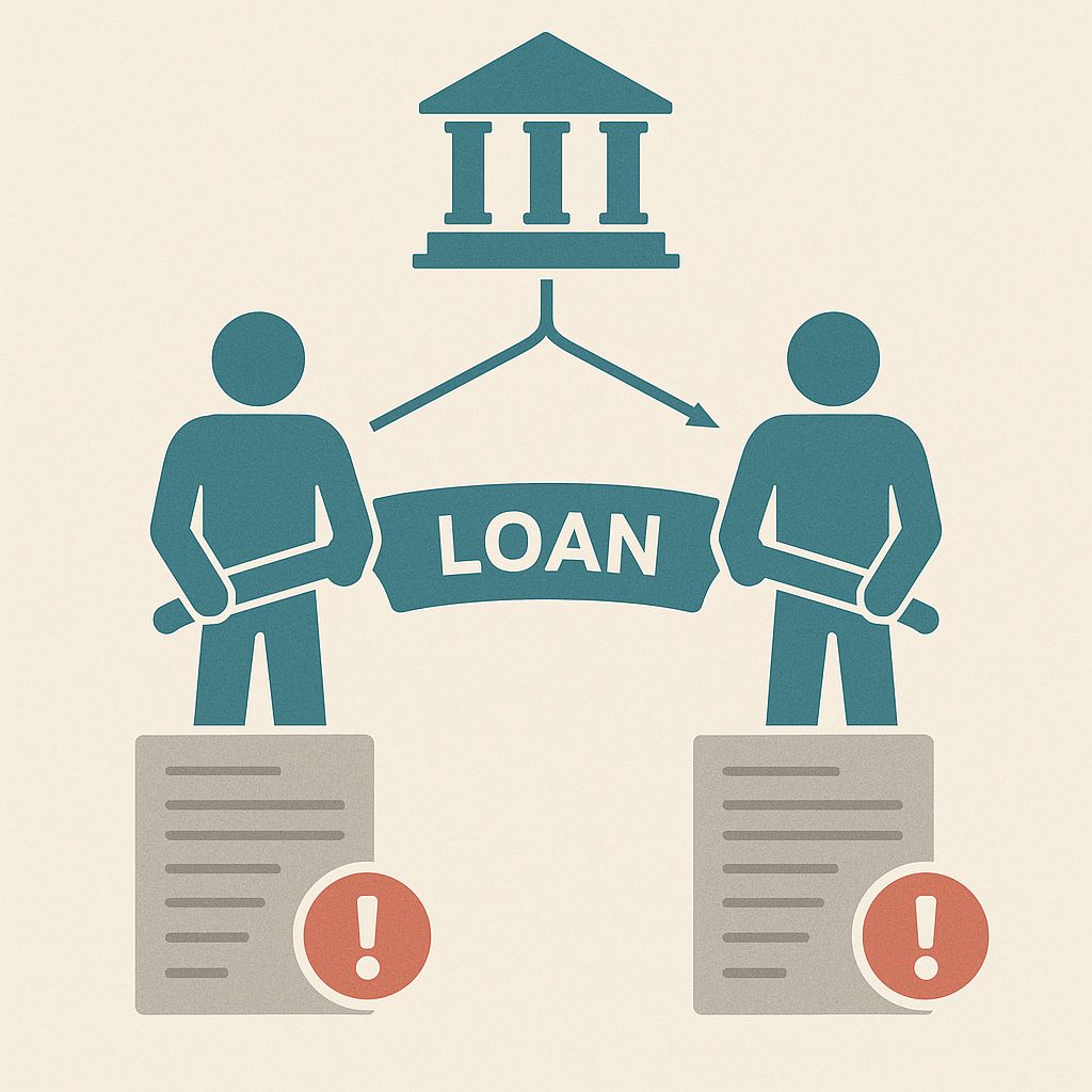 Joint Loans and Co-Borrowers — What Happens to Your Credit When the Other Person Defaults